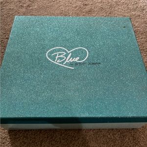 Blue by Betsey Johnson block heels